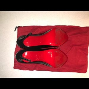 AUTHENTIC CHRISTIAN LOUBOUTIN 40 worn 1 w receipt